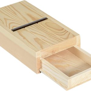 Soap Planer Cutter Wooden Soap Beveler Planer Trimming Shaving Drawer Box for Handmade DIY Craft Soaps Making (WOOD)