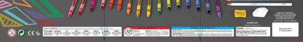 Crayola Sketch & Color (70pcs), Art Kit for Kids, Includes Coloring Kit, Art Case & Sketch Book, Gifts for Kids - Image 7