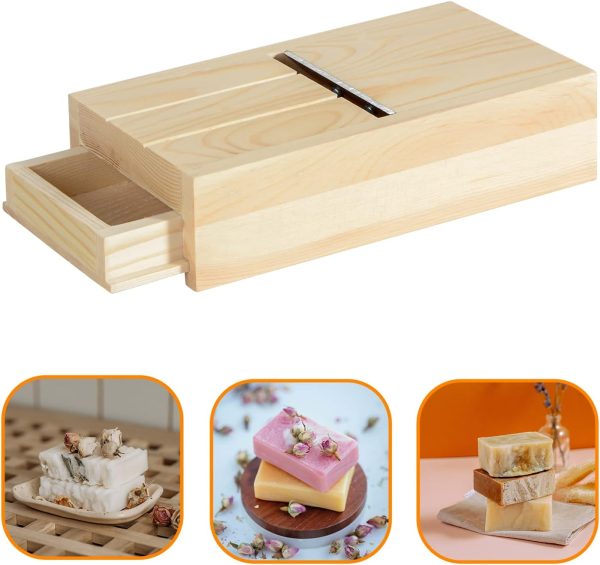 Soap Planer Cutter Wooden Soap Beveler Planer Trimming Shaving Drawer Box for Handmade DIY Craft Soaps Making (WOOD) - Image 5
