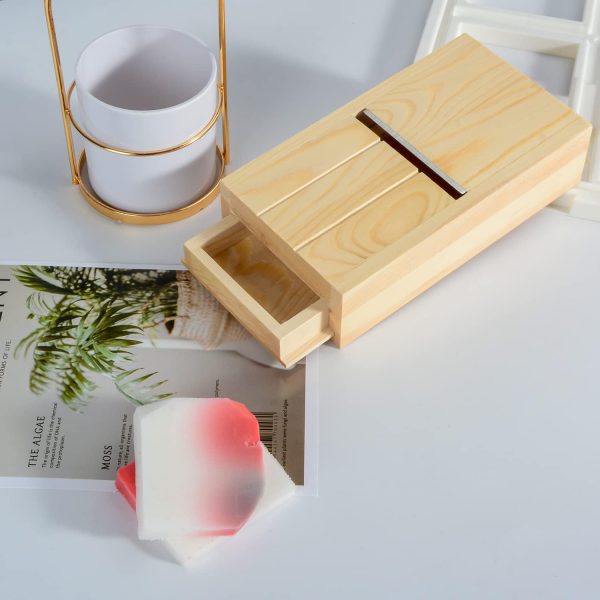 Soap Planer Cutter Wooden Soap Beveler Planer Trimming Shaving Drawer Box for Handmade DIY Craft Soaps Making (WOOD) - Image 7