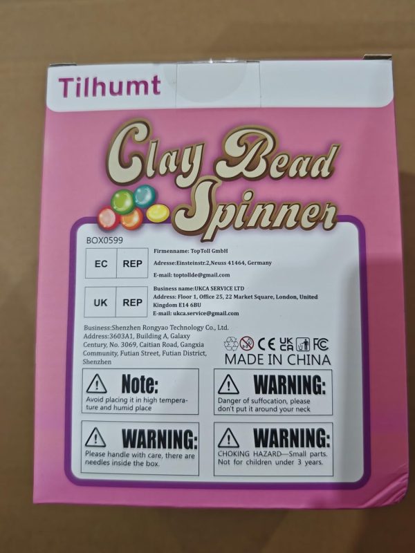 Tilhumt Bead Spinner with Polymer Clay Beads, 2112Pcs Bracelet Making Kit with Electric Bead Spinner for Jewelry Making, Automatic Bracelet Maker for Making Friendship Bracelets, Patent Design - Image 7