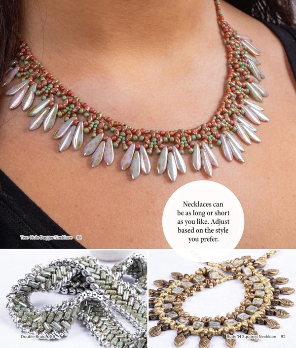 Best of Two-Hole Bead Stitching: Making Beautiful Earrings, Bracelets, and Necklaces for a Timeless Jewelry Wardrobe (Fox Chapel Publishing) 38 Step-by-Step Projects for Beaded Jewelry-Making - Image 2